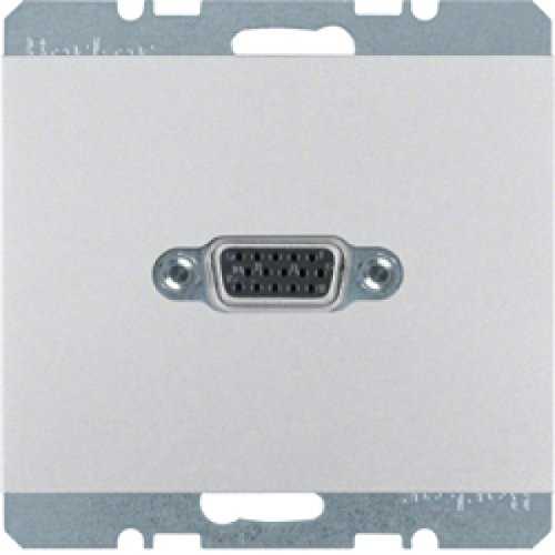 Berker 3315417003 VGA Steckdose mit Schraub-Liftklemmen K.5 Alu Mesch Shop Berker 3315417003 VGA Steckdose mit Schraub-Liftklemmen K.5 Alu Mesch Shop